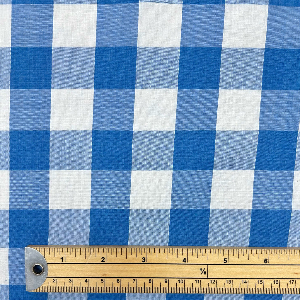 Special Offer Large Gingham Polycotton Fabric