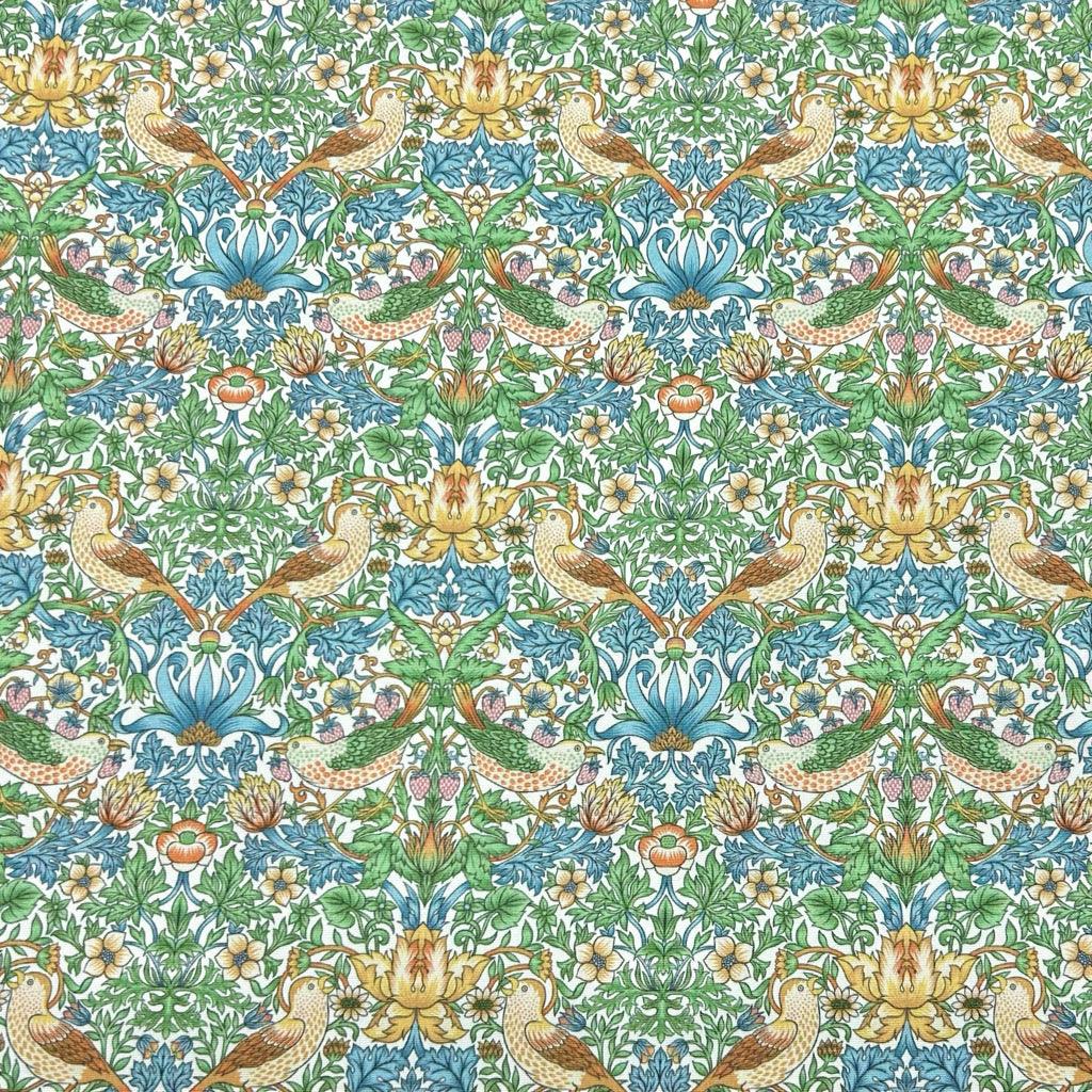 William Morris Garden Birds Water Resistant Fabric - Pound Fabrics