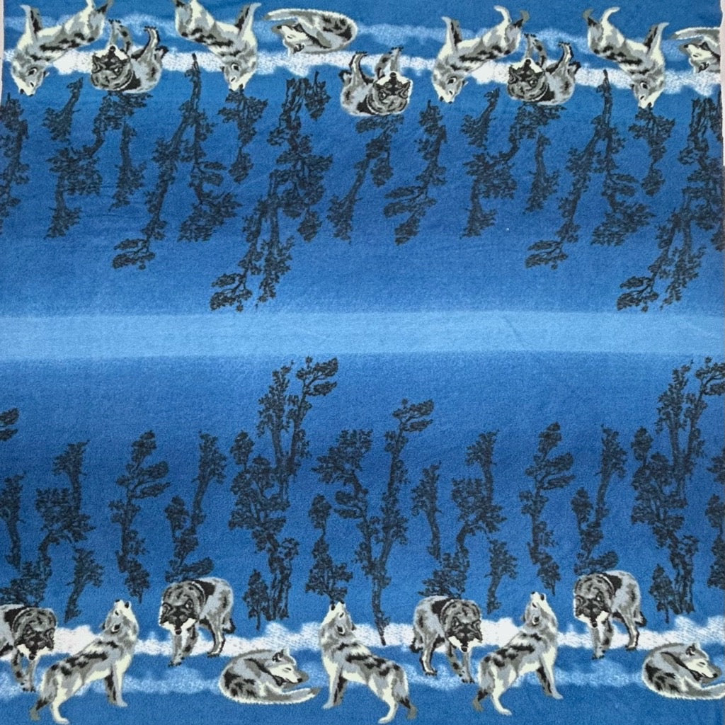 Winter Forest Anti Pill Polar Fleece Fabric