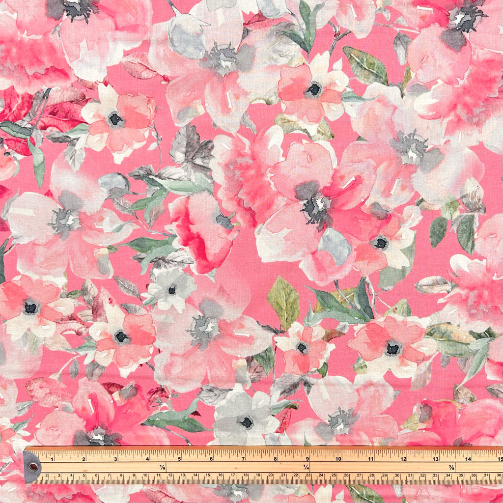 Garden Glow Cotton Lawn Fabric