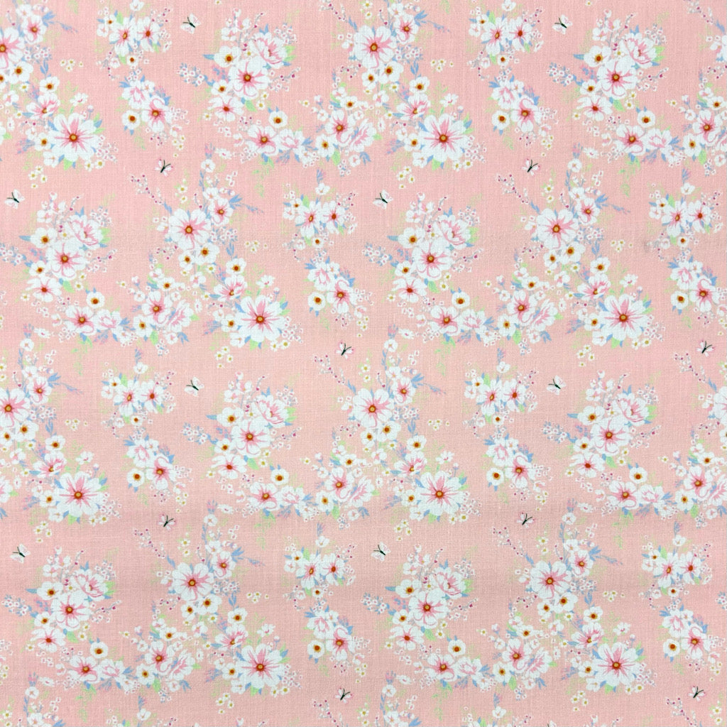 Blossom Meadow Polycotton Fabric