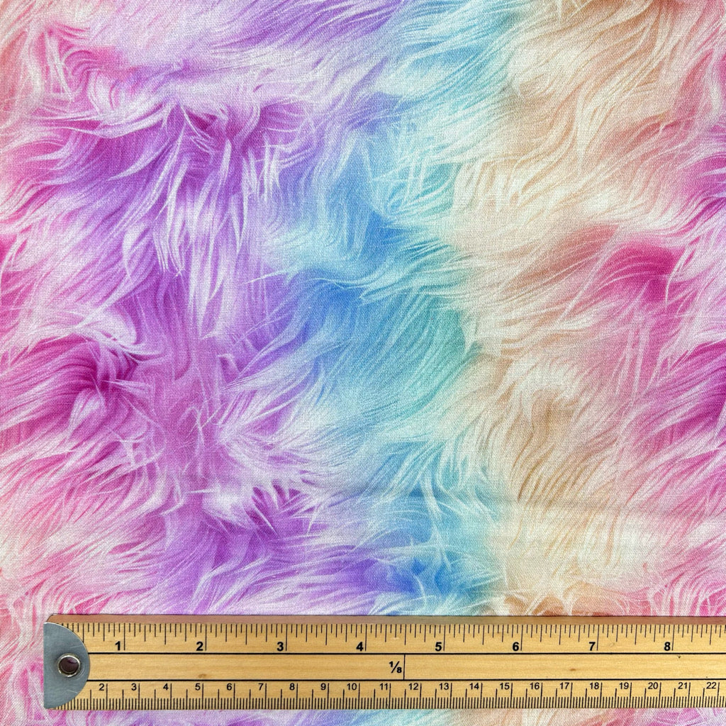 Unicorn Fur Print Cotton Fabric