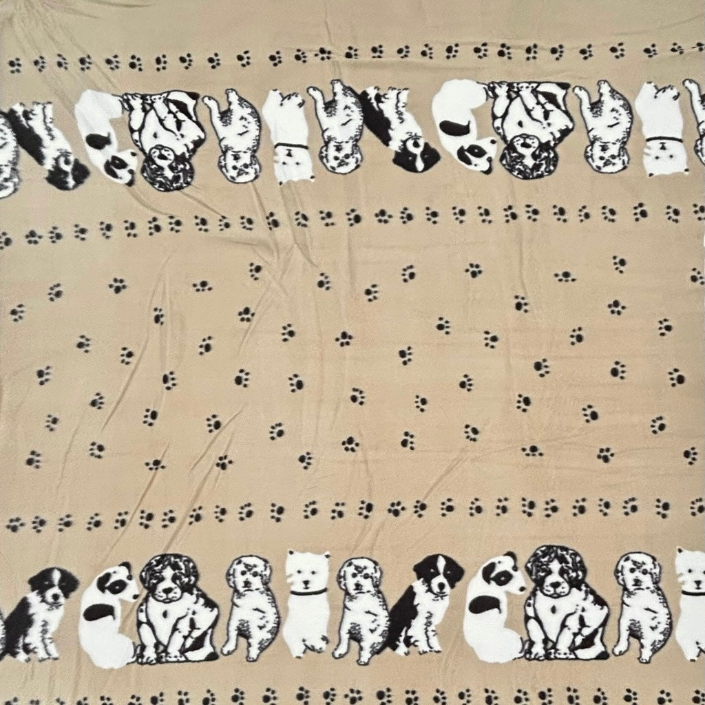 Dogs Squad Anti Pill Polar Fleece Fabric
