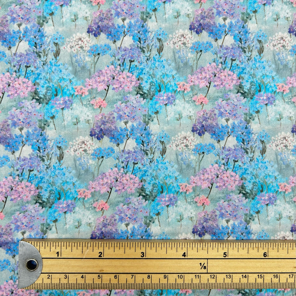 Blooming Fields Cotton Sateen Fabric