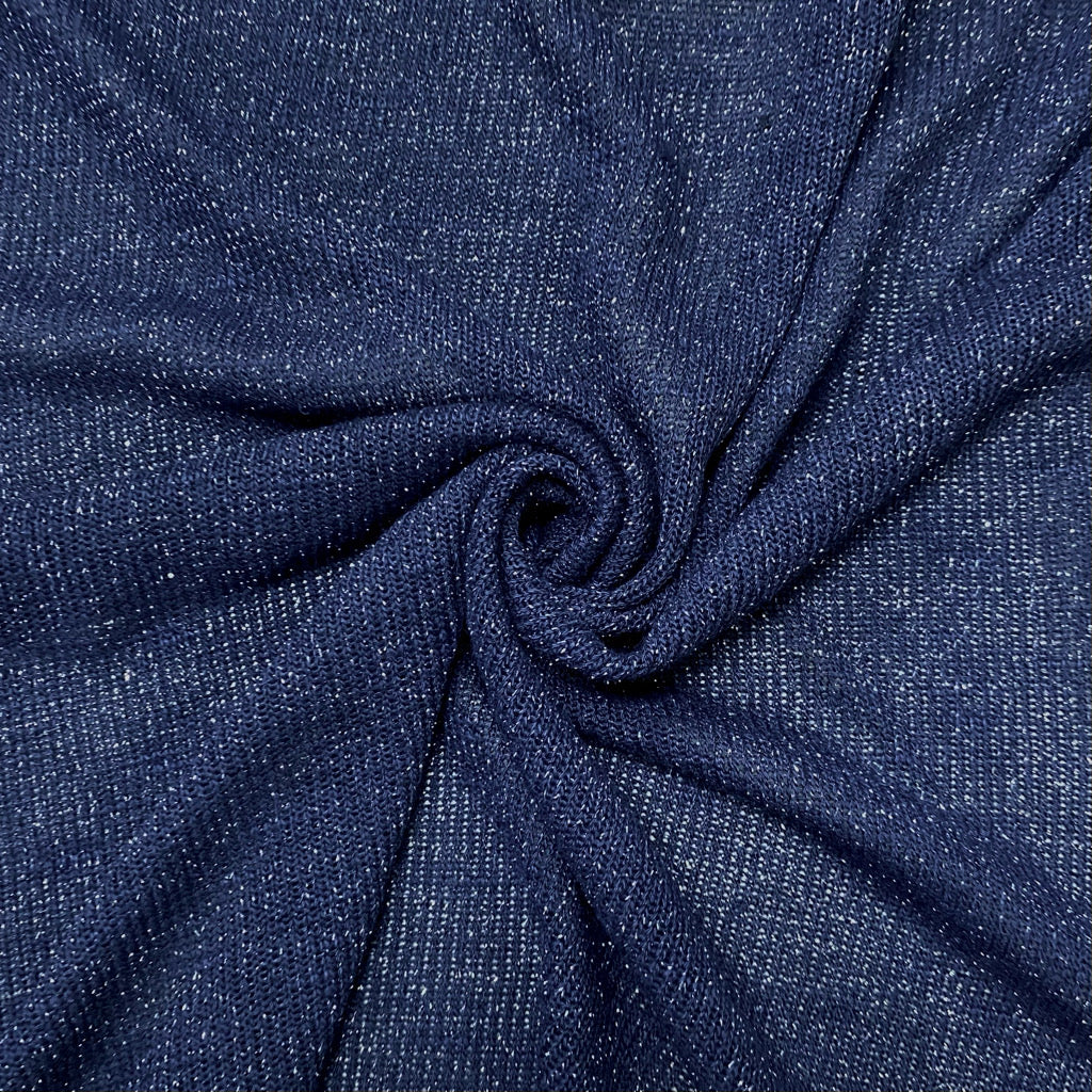 Plain Lurex Jersey Fabric