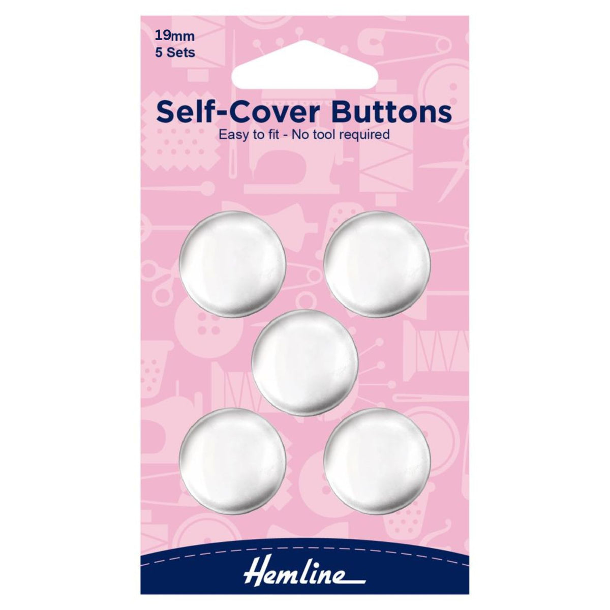Hemline Self-Cover Buttons