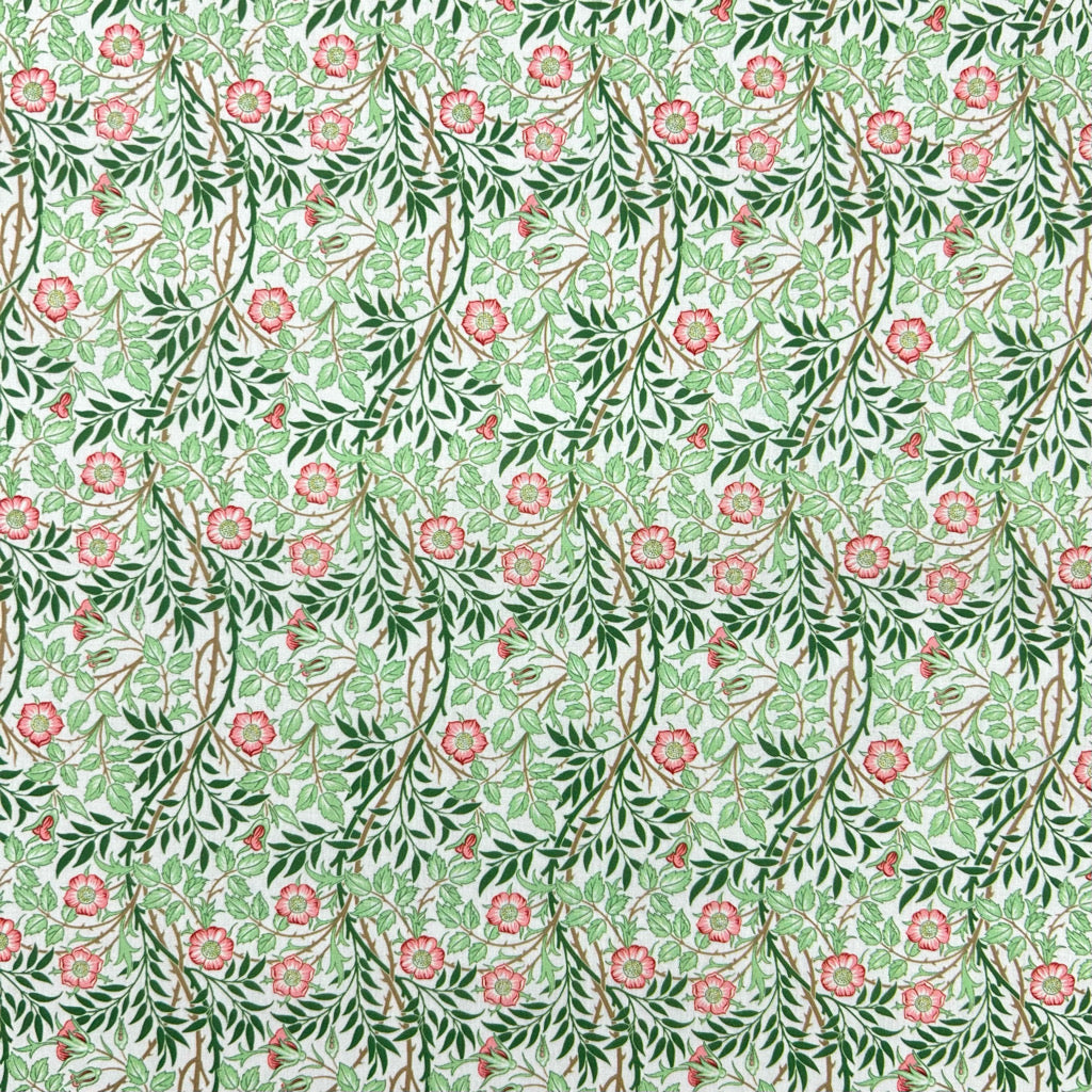 Rose Branch Polycotton Fabric