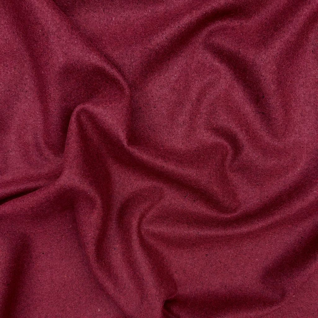 Plain Wool Blend Fabric