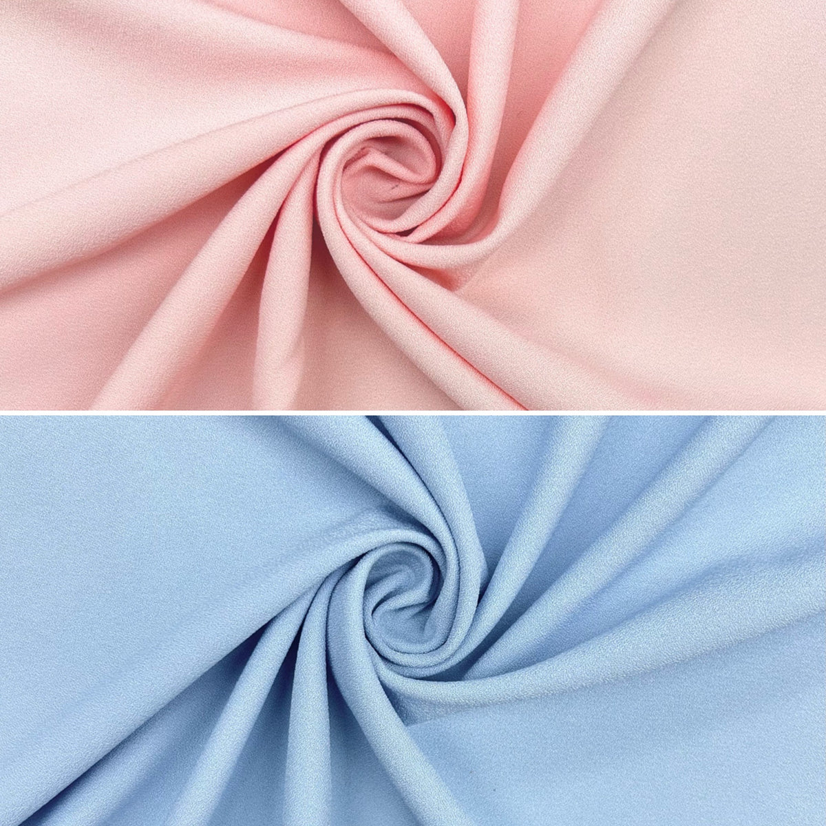 Pastel Plain Polyester Fabric