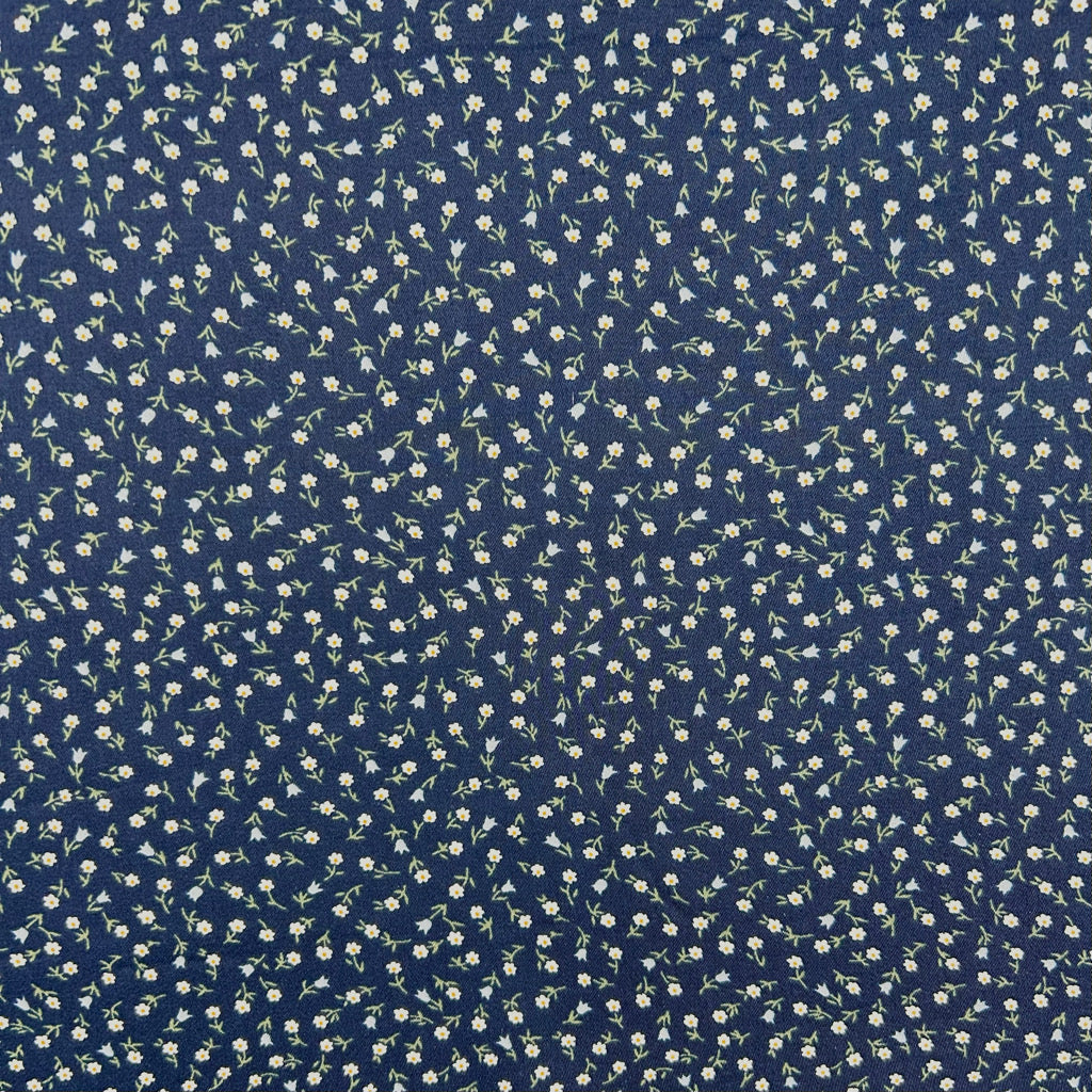 Tiny Garden Cotton Sateen Fabric
