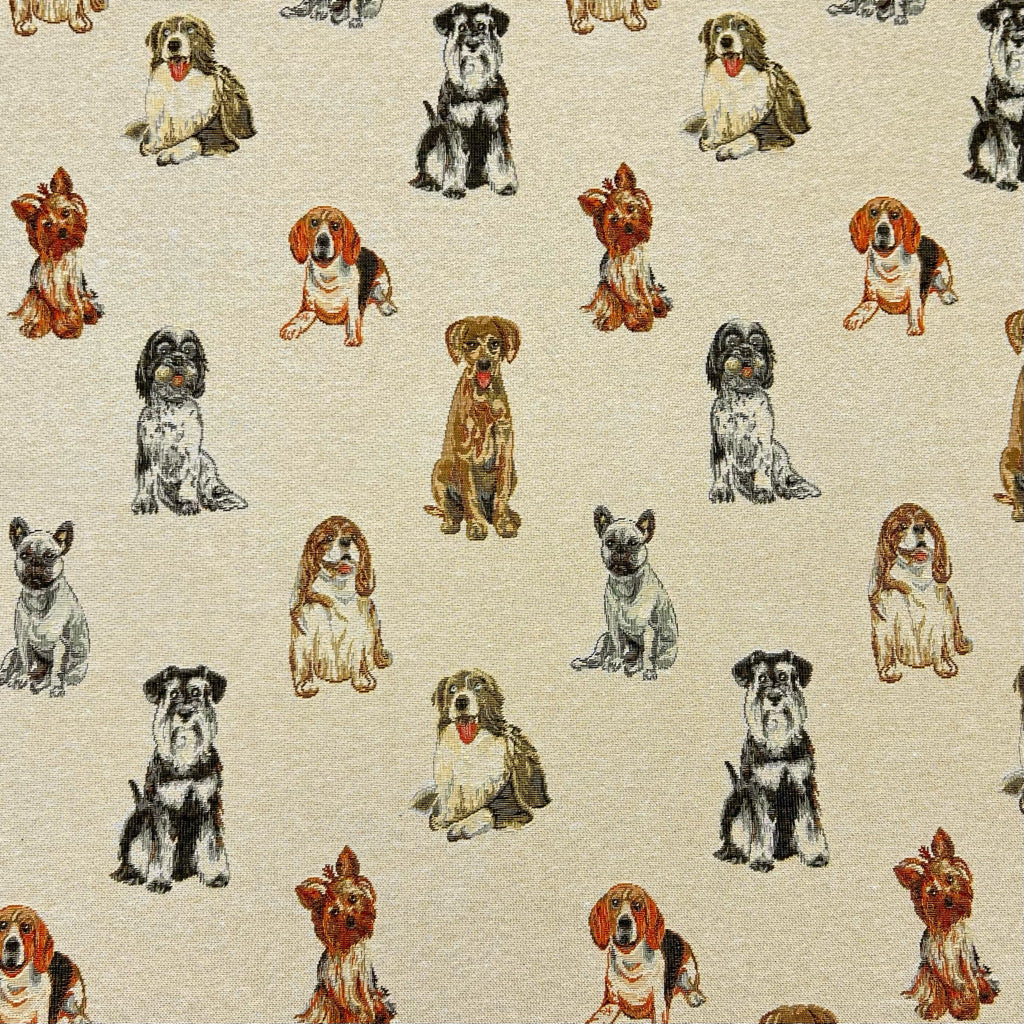Dog Friends Tapestry Fabric
