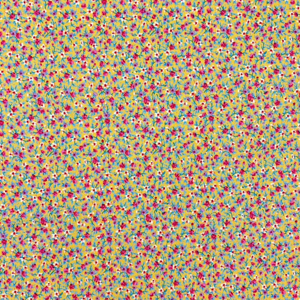 Garden Sprinkles Rose & Hubble Cotton Poplin Fabric