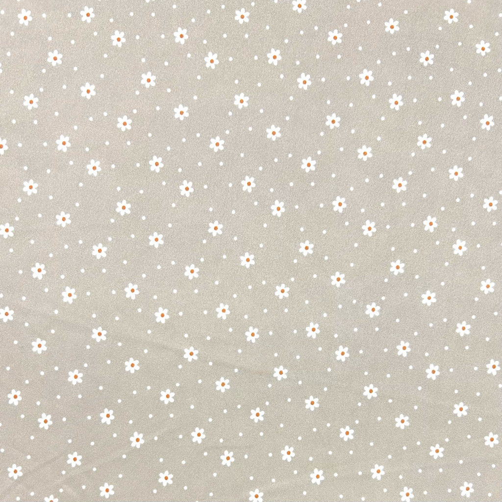 Little Daisy Flannel Jersey Fabric