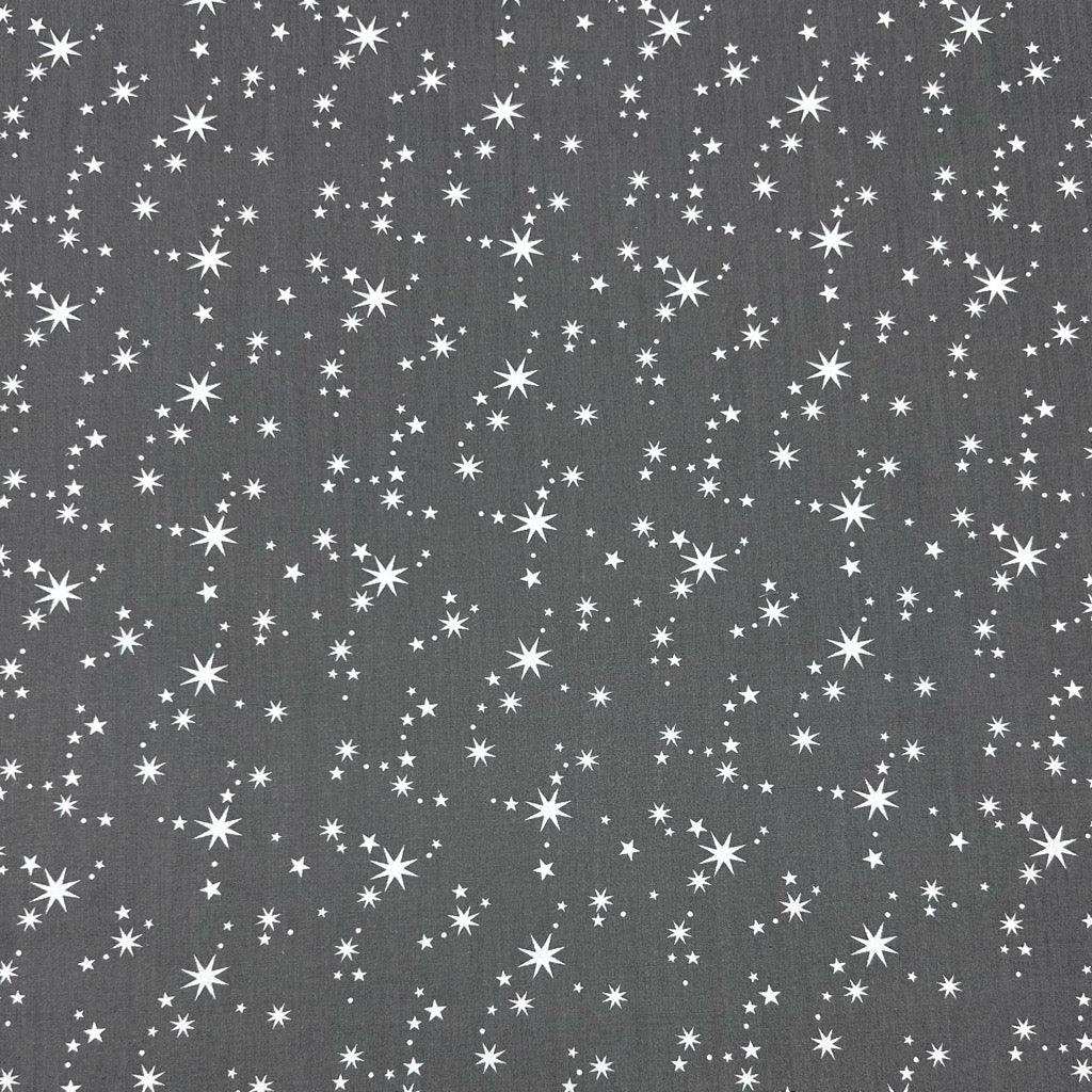 Sparkling Stars Polycotton Fabric - Pound Fabrics