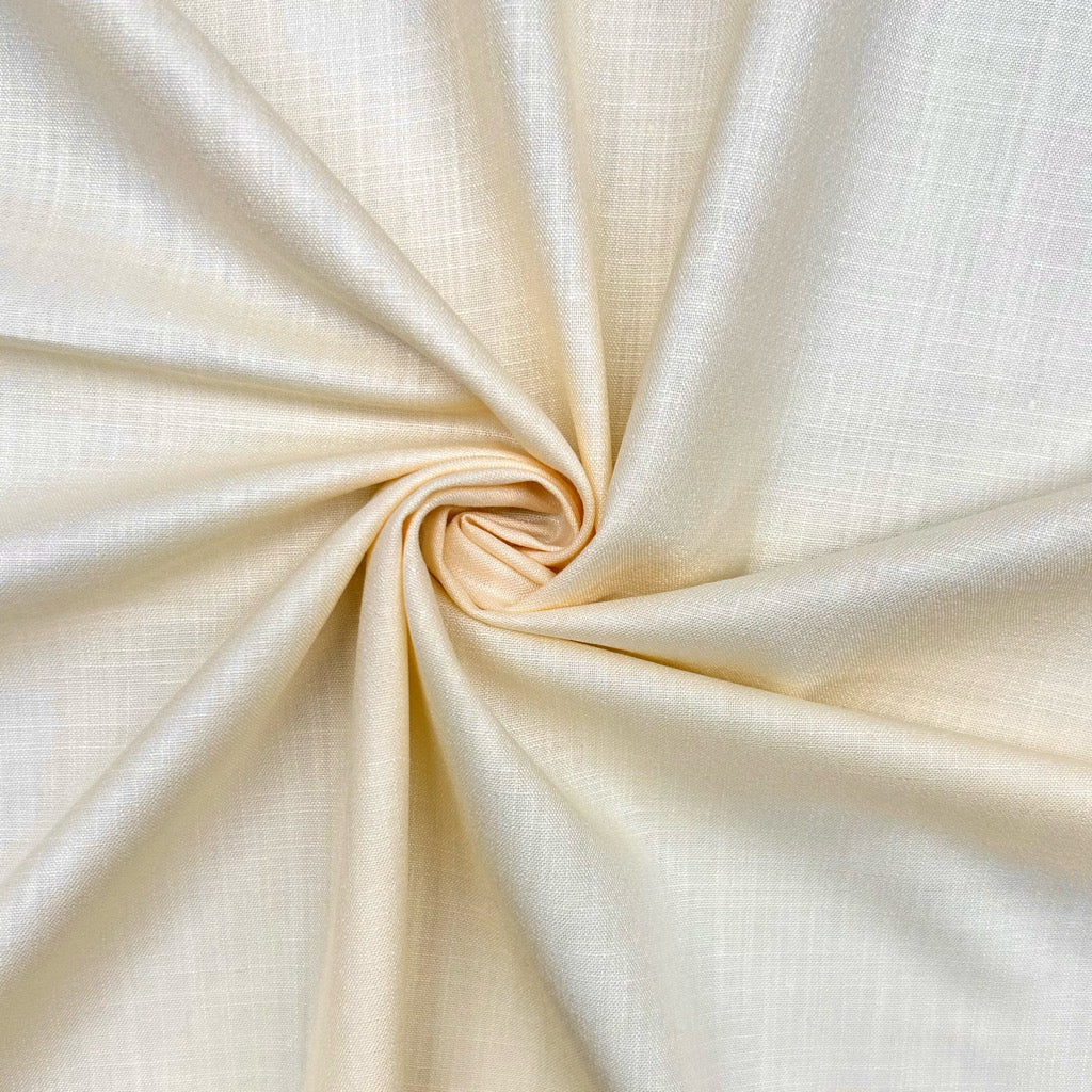 Plain Linen Viscose Blend Fabric