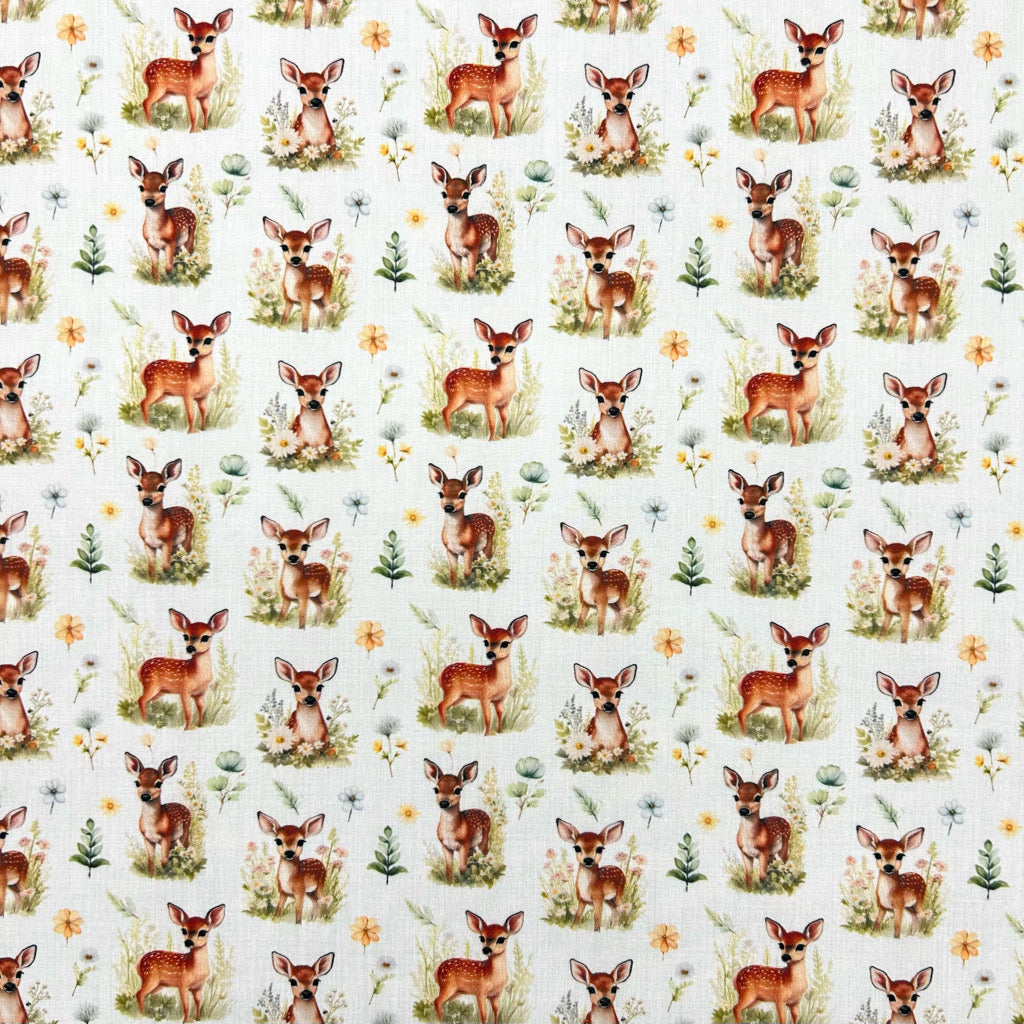 Deer Meadow Polycotton Fabric