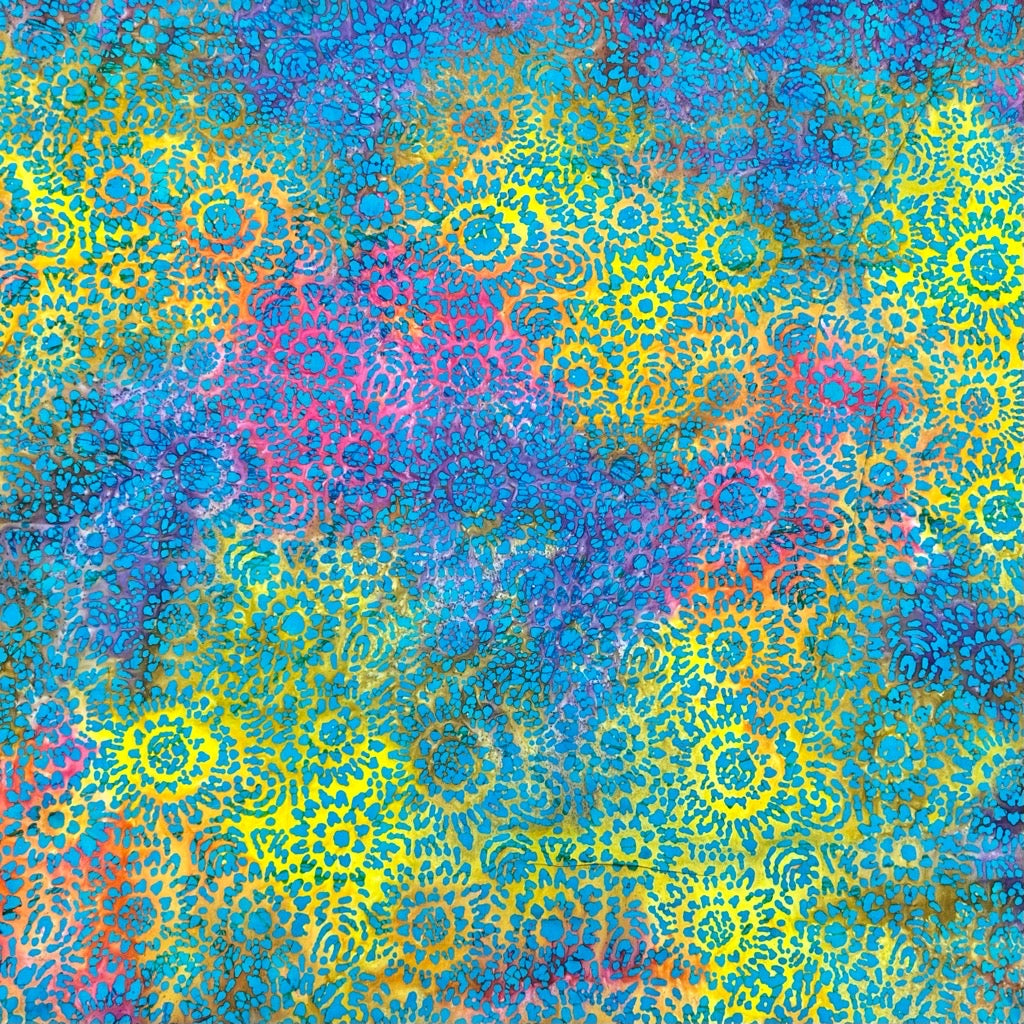 Coastal Texture Cotton Batik Fabric