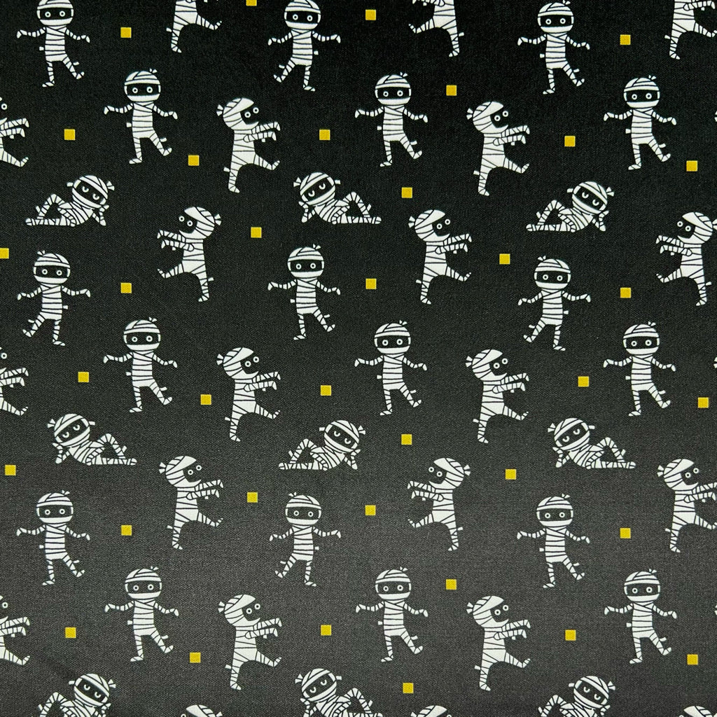 Dancing Mummies Jersey Fabric