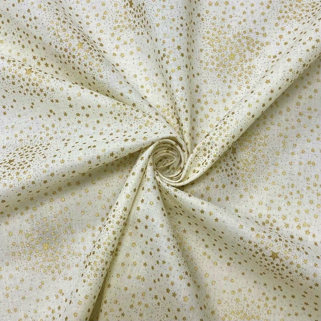 Clustered Stars Cotton Fabric - Pound Fabrics