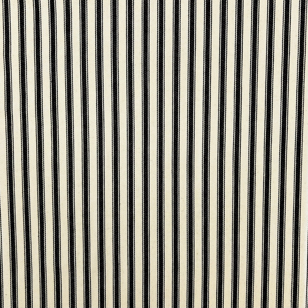 Ticking Stripes Cotton Canvas Fabric