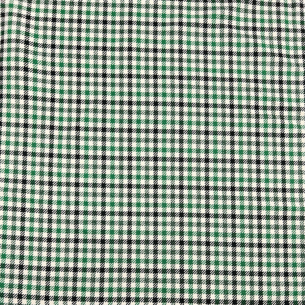 Small Checkered Suiting Fabric - Pound Fabrics