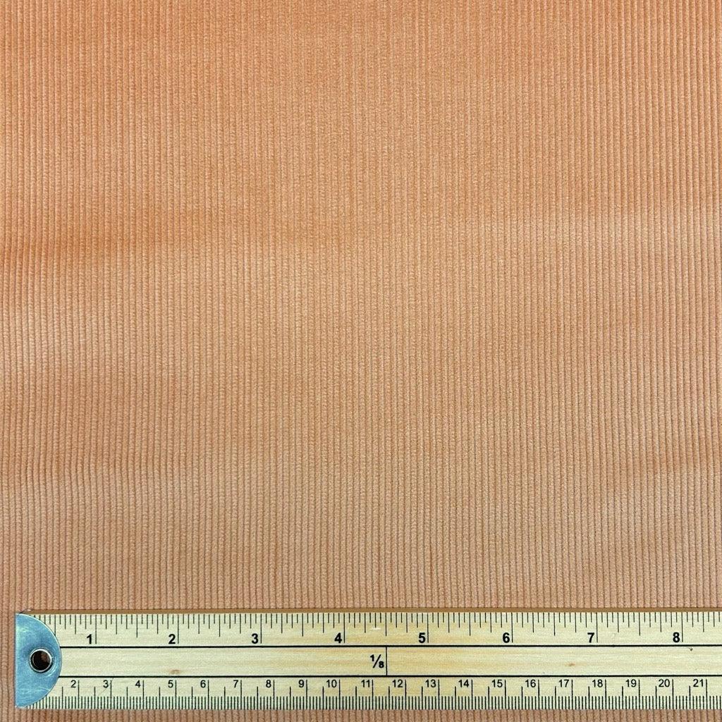 Warm Peach Corduroy Fabric - Pound Fabrics