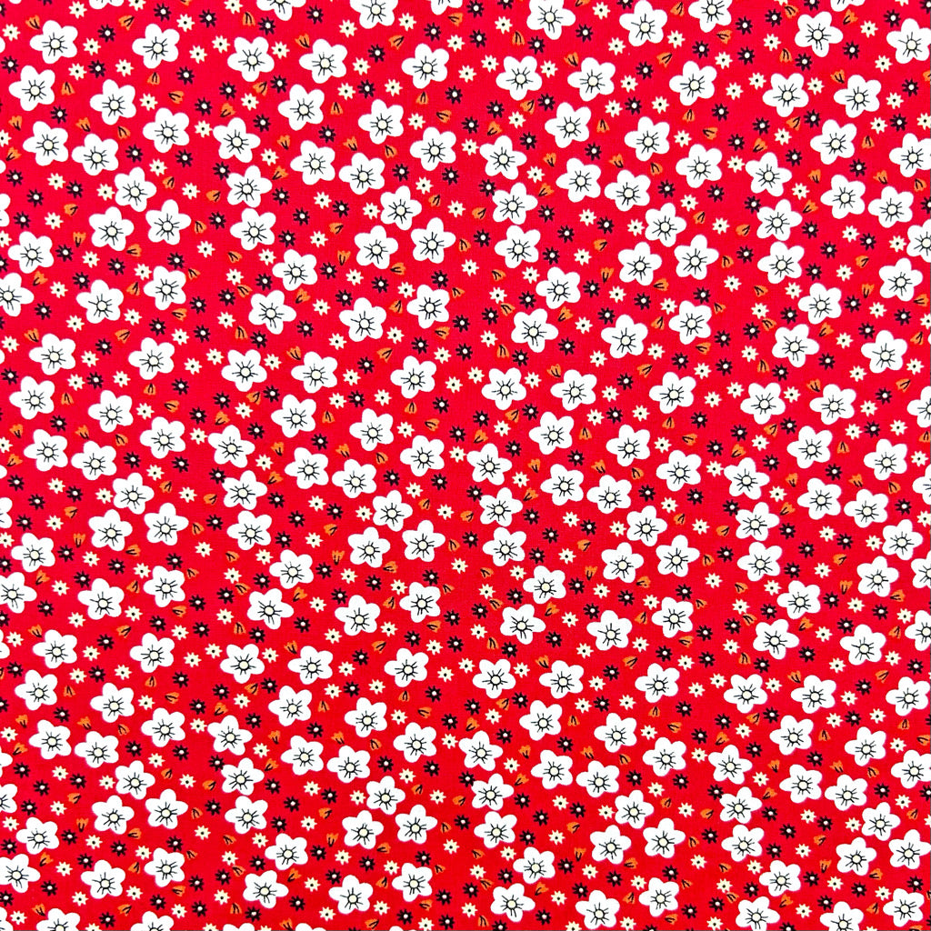 Fairy Flora Cotton Poplin Fabric