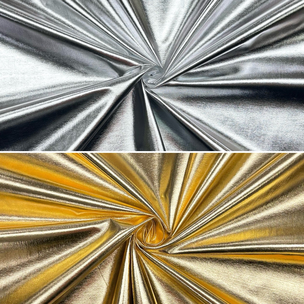 Plain Emperor Foil Fabric - Pound Fabrics