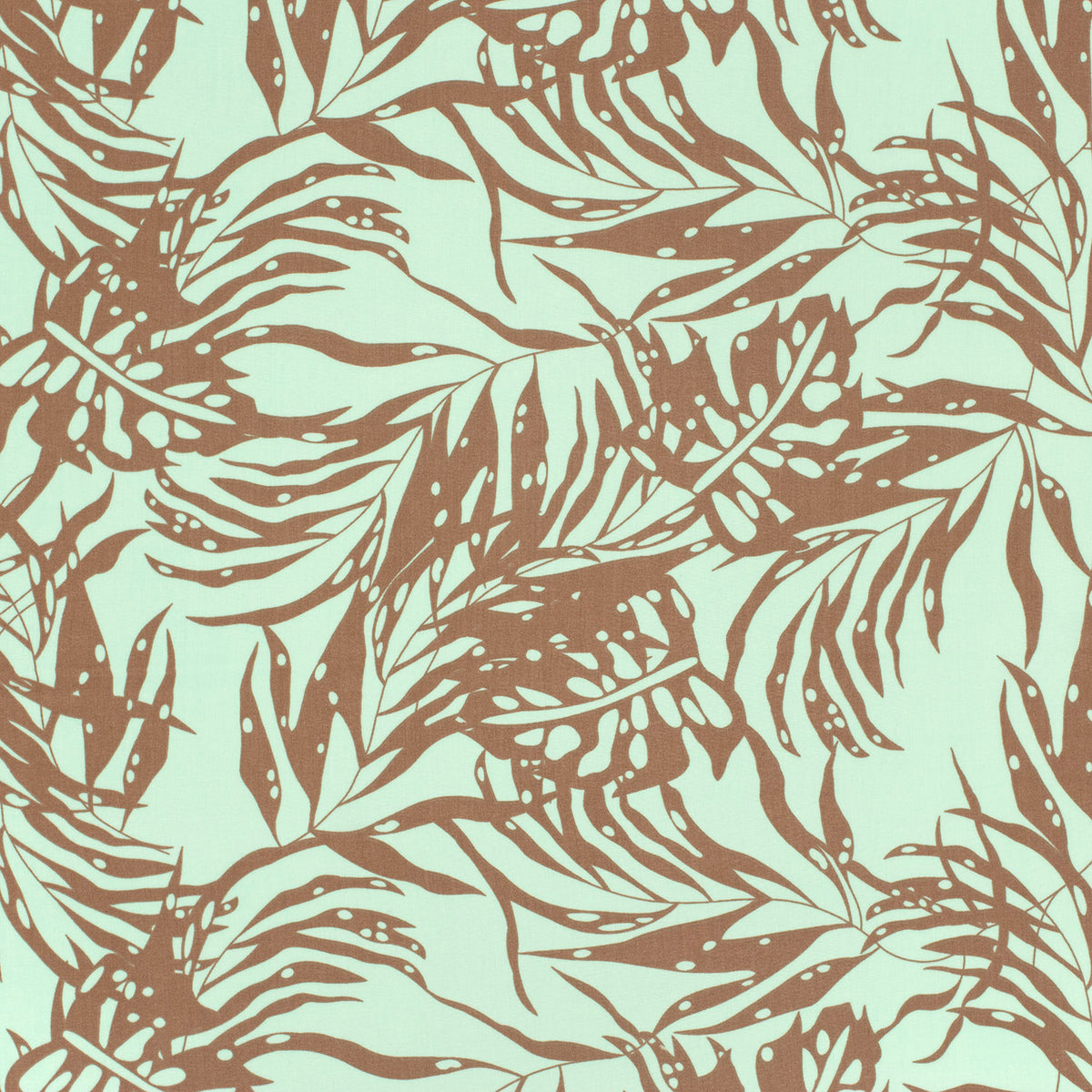 Leafy Escape Bamboo Poplin Fabric