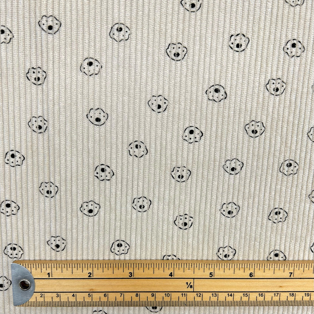 Little Paws Stretch Corduroy Fabric