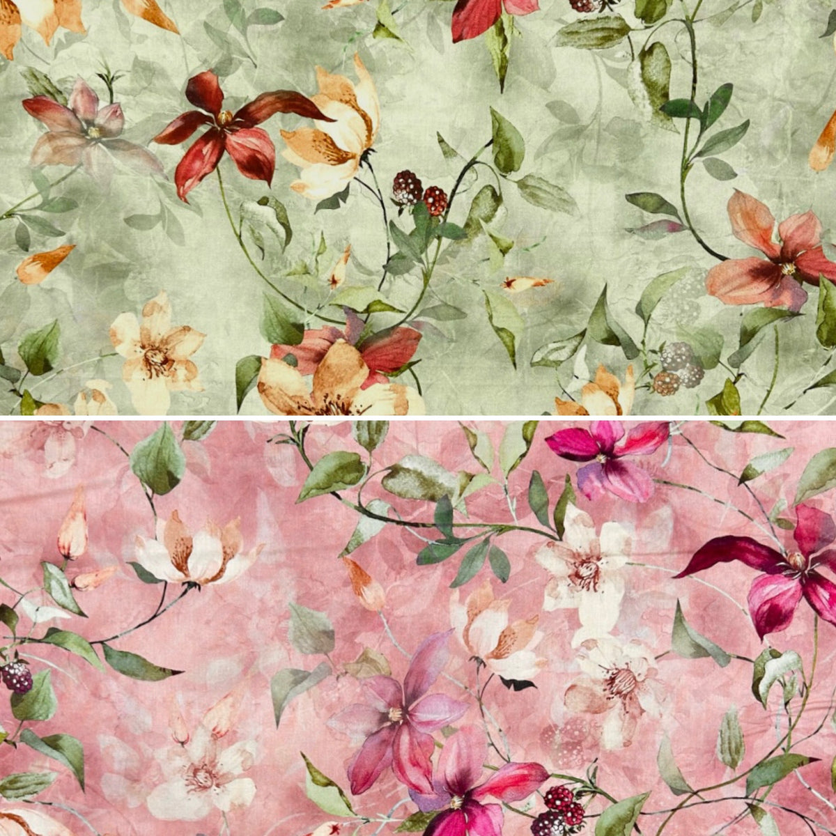 Blooming Joy Cotton Lawn Fabric