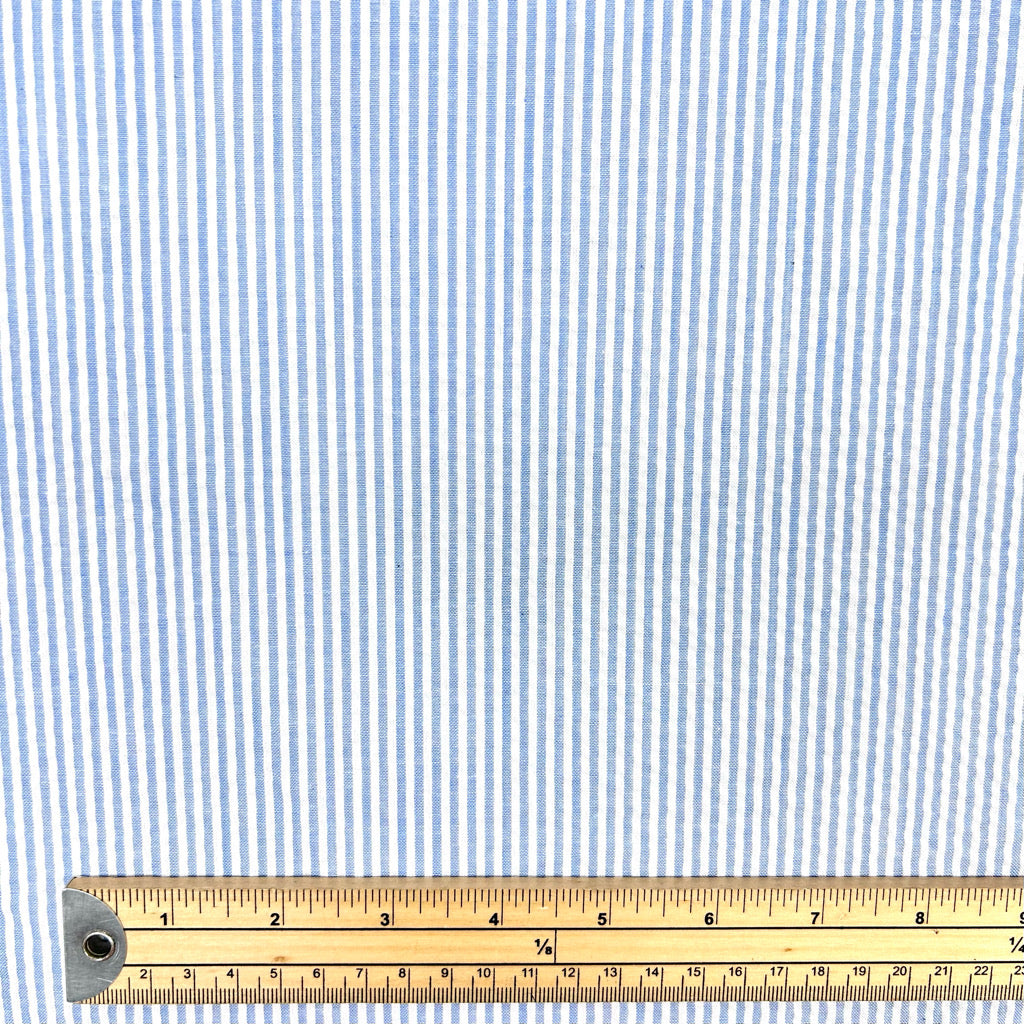 Small Stripes Seersucker Fabric
