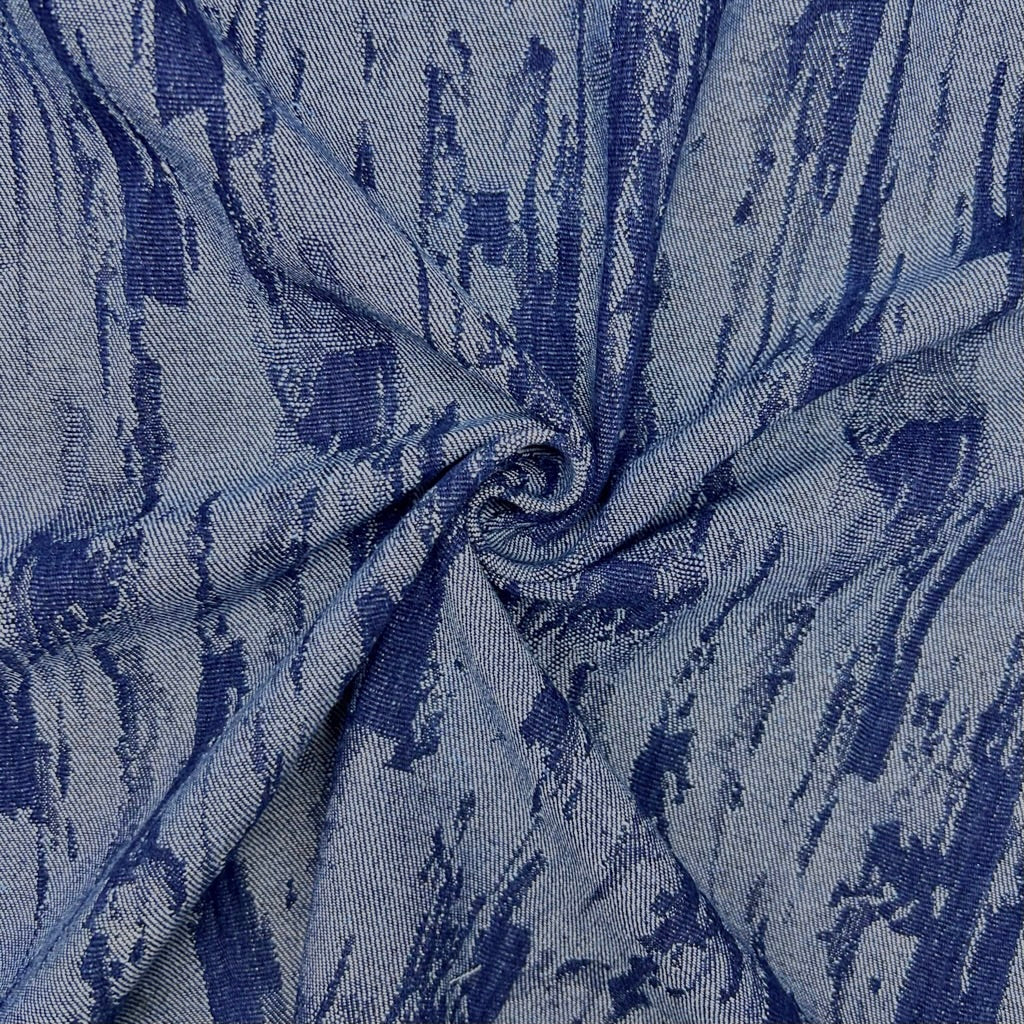 Soft Flow Jacquard Denim Fabric