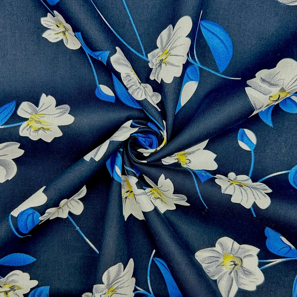 Liberty Floral Cotton Poplin Fabric