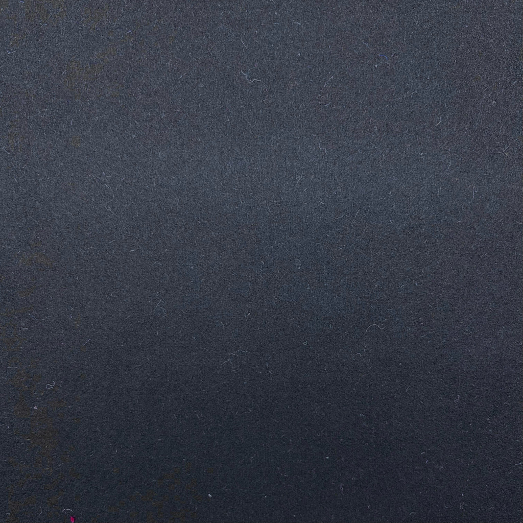 Navy Shadow Wool Blend Fabric