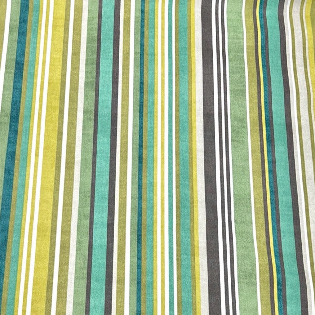 Broad Stripe Cotton Canvas Fabric