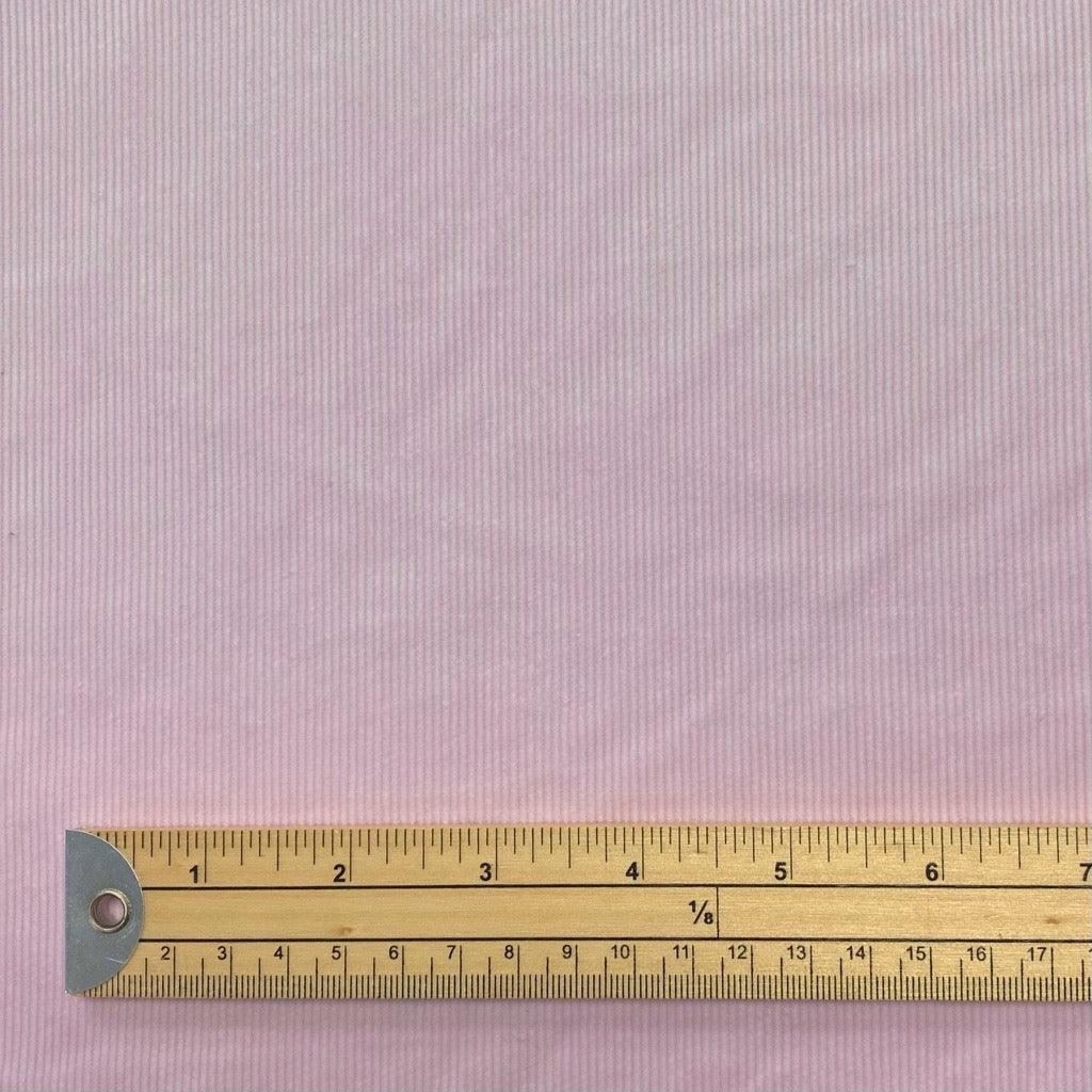 Pink Needlecord Fabric - Pound Fabrics