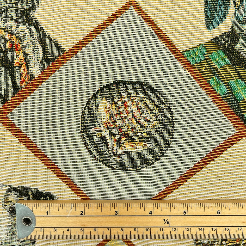 Vintage Dogs Tapestry Fabric