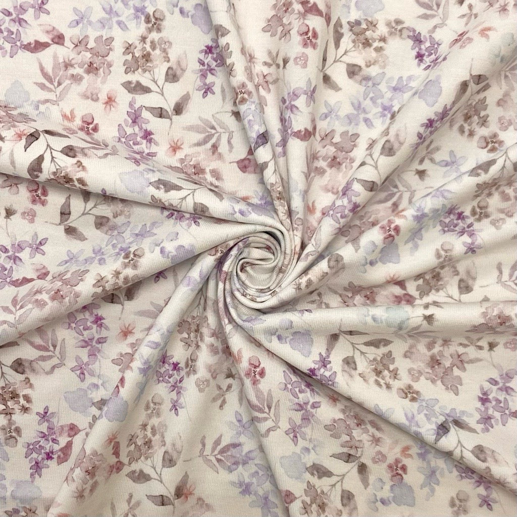 Dreamy Meadow Organic Cotton Jersey Fabric