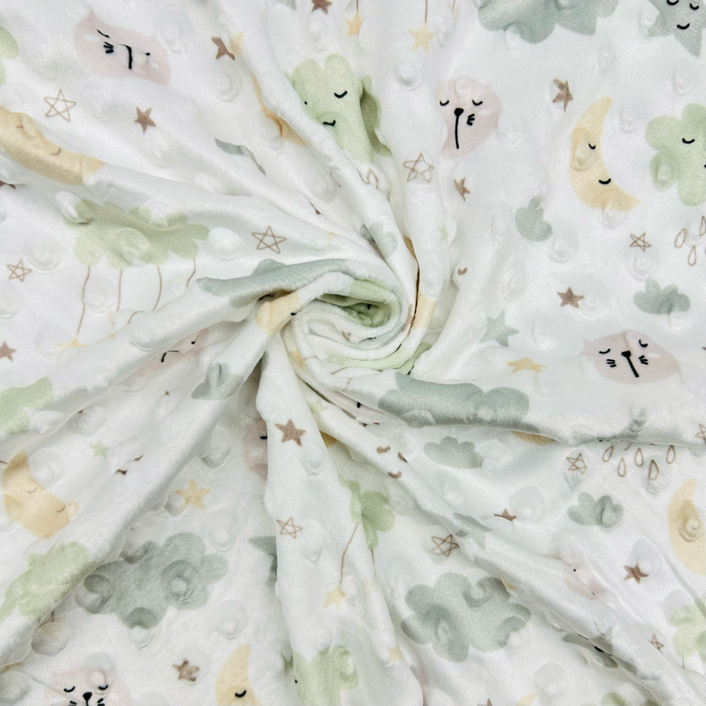 Rainy Night Dimple Fleece Fabric