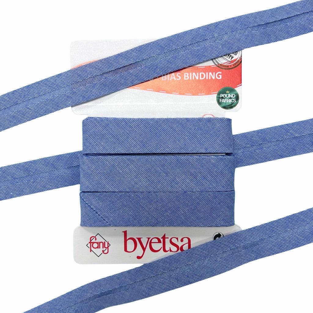 Denim Bias Binding Tape - 5 metres