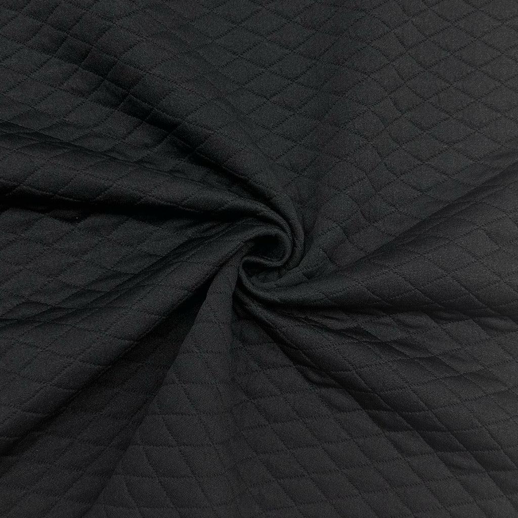 Plain Quilted Jersey Fabric - Pound Fabrics