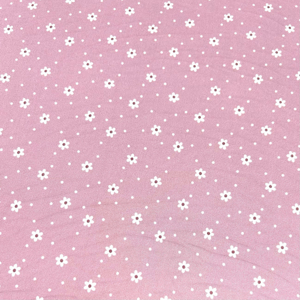 Little Daisy Flannel Jersey Fabric