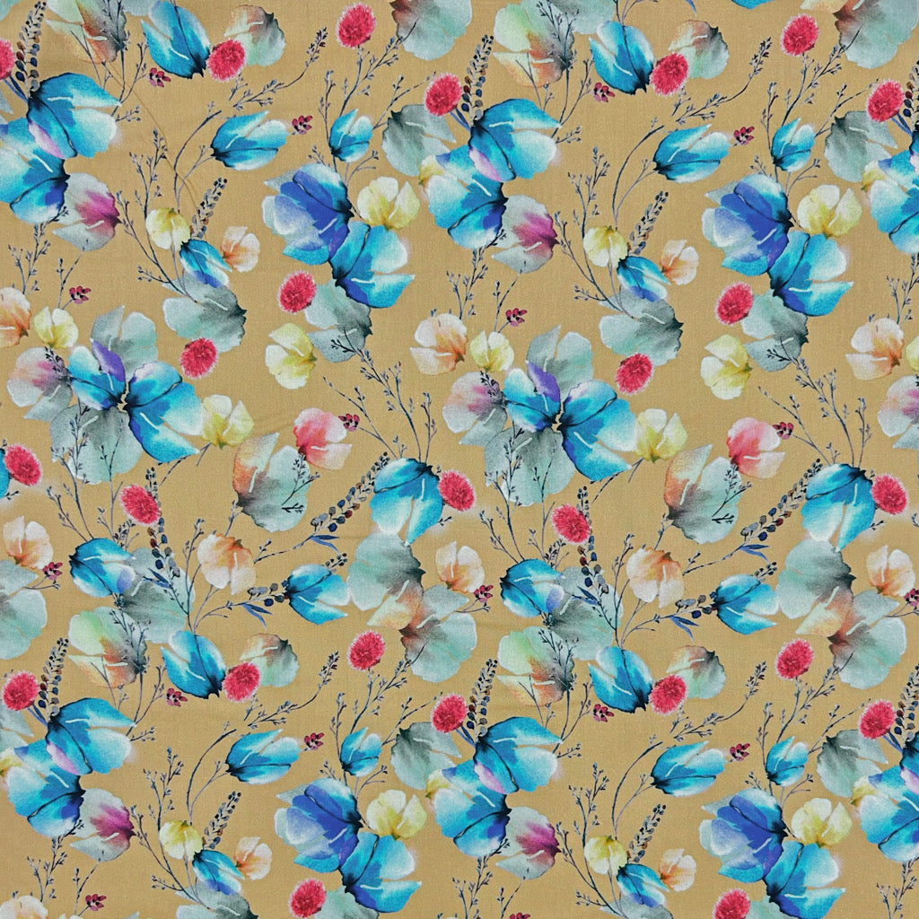 Whimsy Garden Cotton Lawn Fabric
