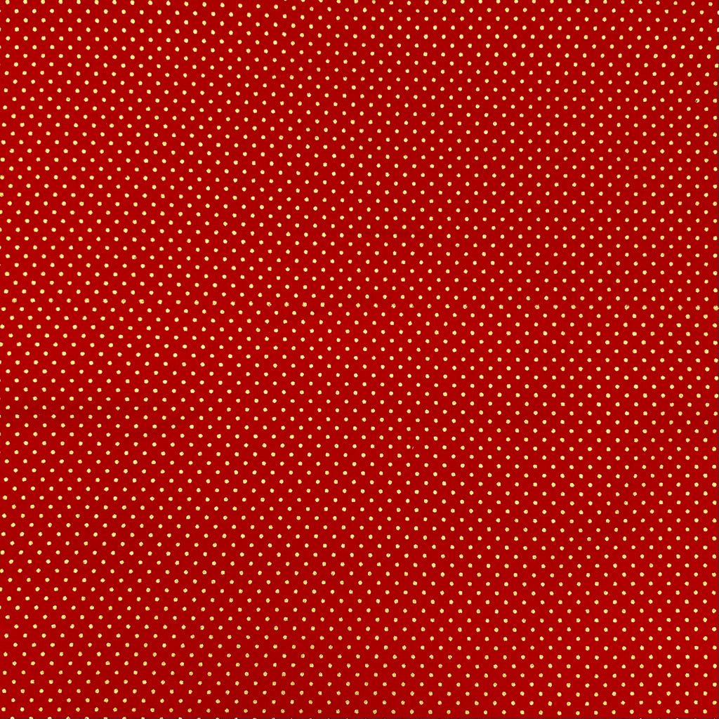 Classic Dots Christmas Cotton Fabric