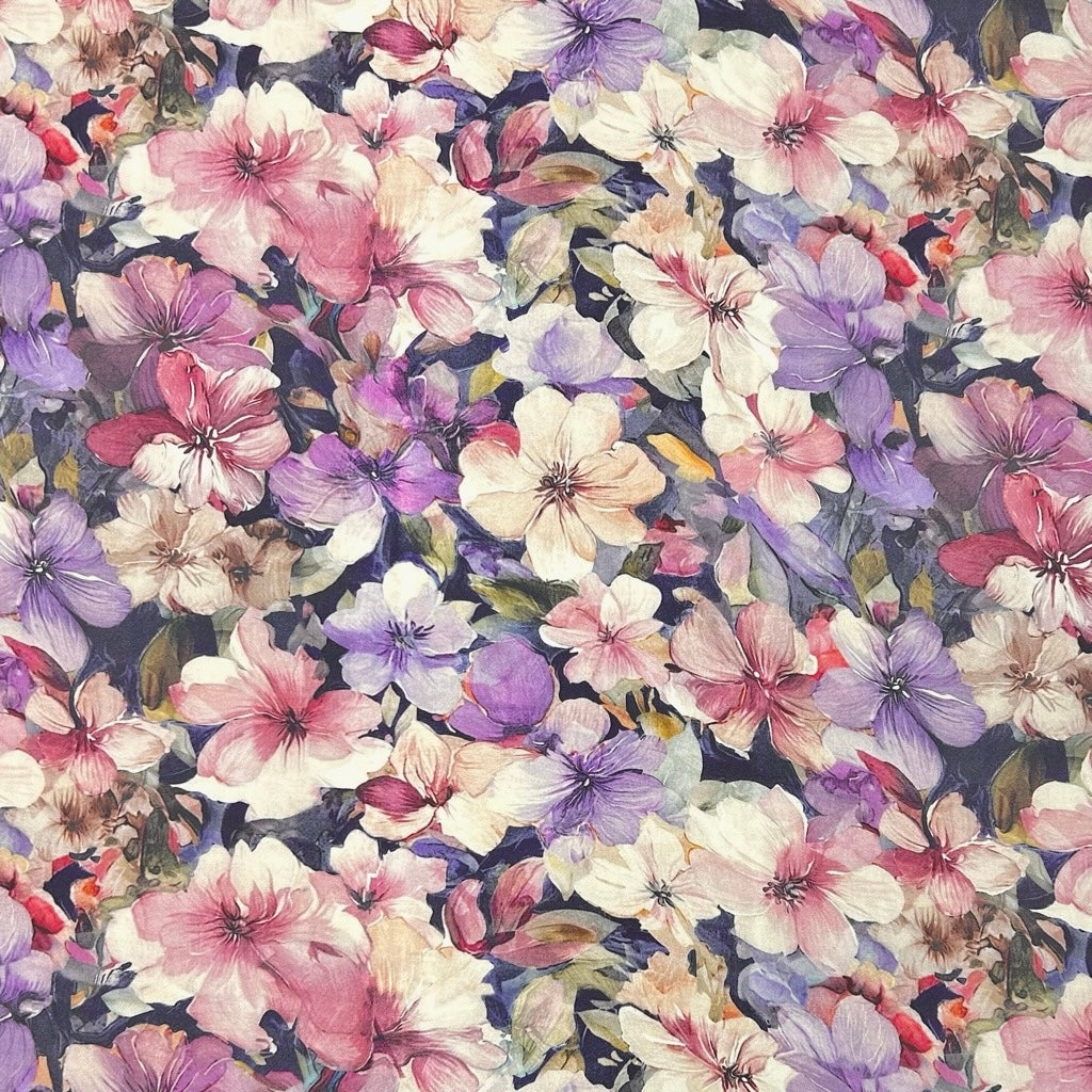 Bloom Cascade Viscose Fabric