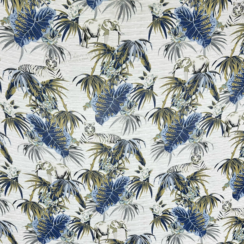Jungle Escape Chiffon Fabric