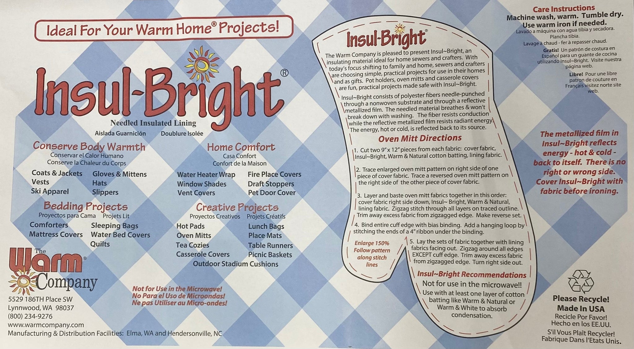 Projects with Insul-Bright 