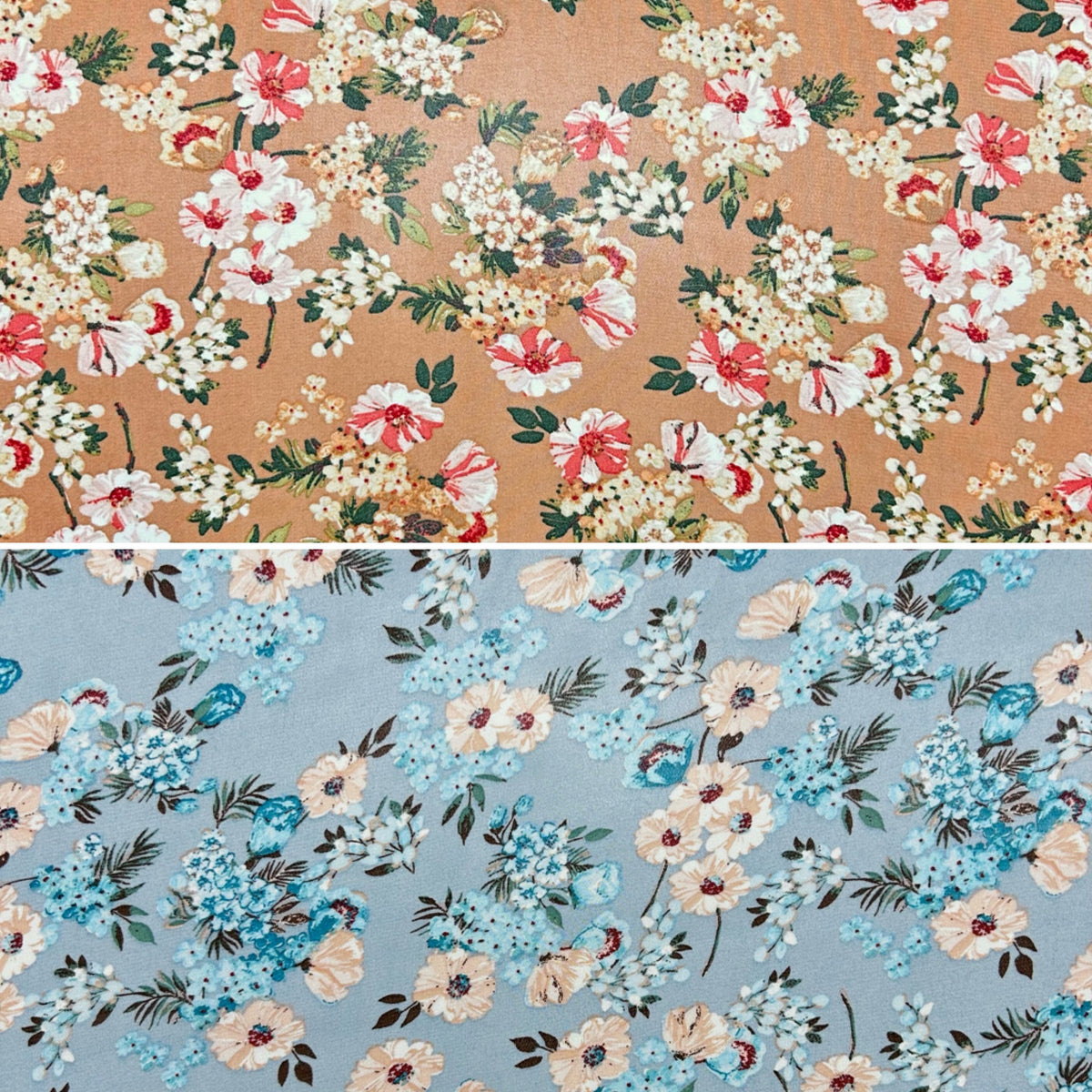 Petite Bouquet Chiffon Fabric