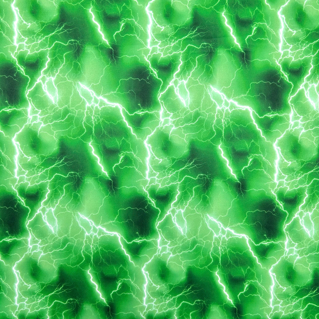 Electric Lightning Jersey Fabric